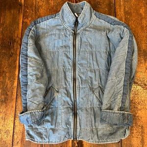 Free People Quilted Bomber Jacket